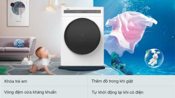 Product Máy giặt sấy Whirlpool Inverter 10.5 kg WWEB10702FW