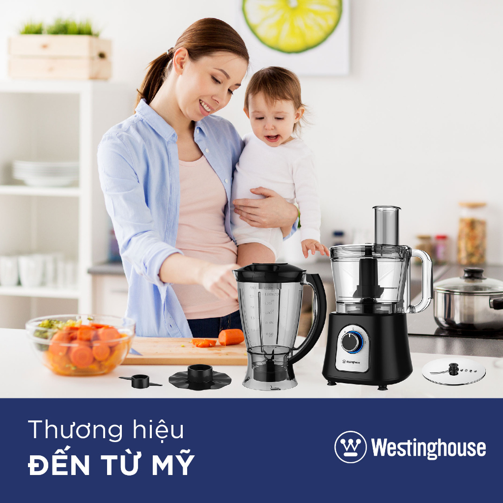 Product Máy xay đa năng Westinghouse 2.8L 800W WKFP7730 - Chính hãng 1 đổi 1