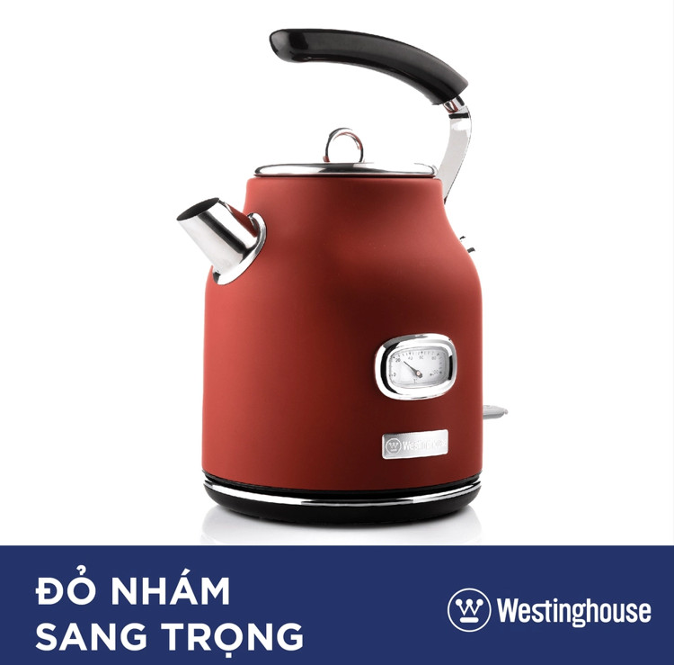 Product Ấm Điện Đun Nước Westinghouse WKWKH148 1.7L 2200W - Hàng cao cấp chính hãng